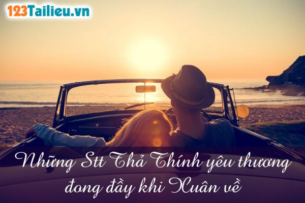 Những Stt Thả Thính Yêu Thương đong đầy khi Xuân về