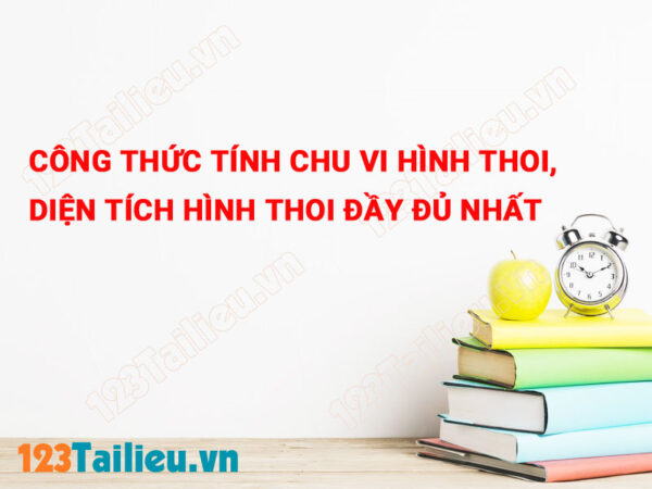 Công thức tính chu vi hình tròn