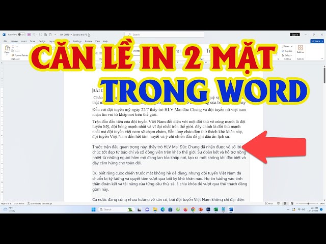 huong dan can le 2 mat trong word